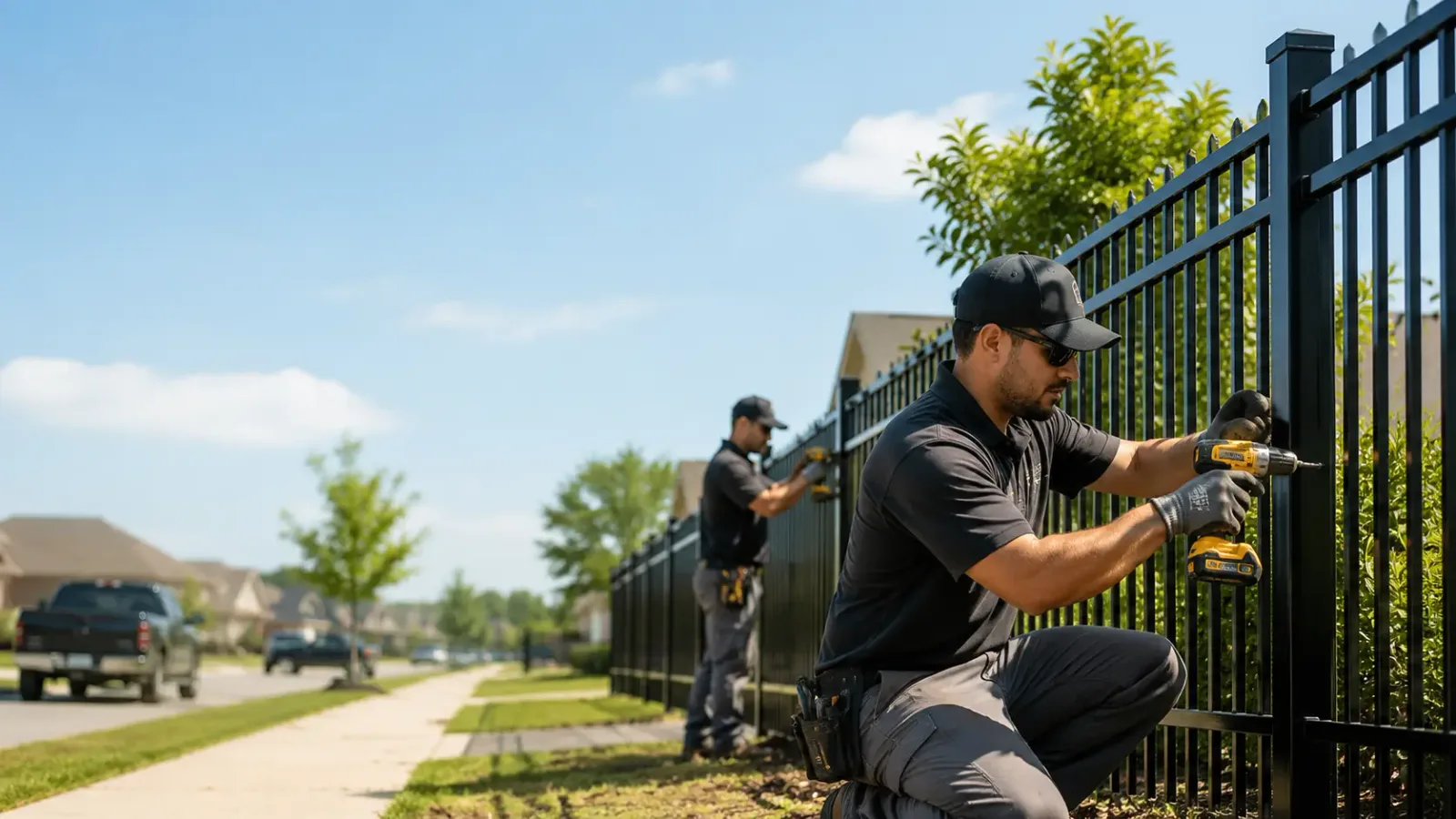 Metal Fence Installation in Putnam, TX